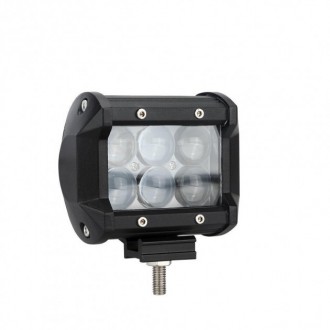  Автофара LED (6 LED) 5D-18W-MIX используется для установки на транспортные сред. . фото 6