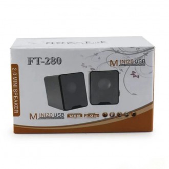 Колонки FT-280 расширяют аудиовозможности домашнего компьютера или ноутбука. Слу. . фото 6