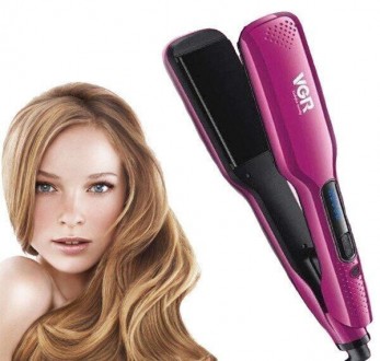 Описание Утюжка выпрямителя для волос VGR V-506, розового
С помощью многофункцио. . фото 3