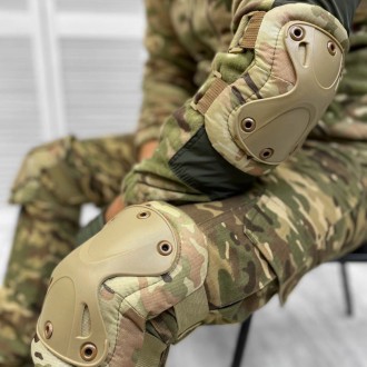 Защита тактическая армейские наколенники и налокотники военные штурмовые комплек. . фото 2