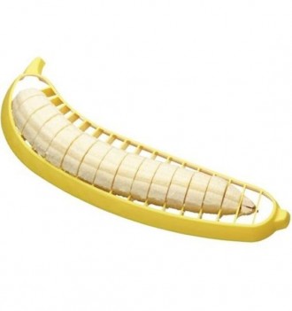Банан слайсер, нож для банана 24см. 
 Изготовлен из пластика. 
 Благодаря оптима. . фото 2