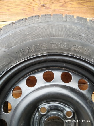 Новые шины зимние с стальными дисками (реставрированные), новые колаки (логотип . . фото 8