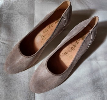 Продам новые женские туфли на удобном каблучке французкой марки Ombelle. Куплены. . фото 12