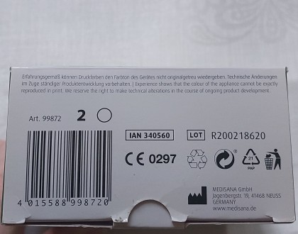 Продам новый безконтактный инфракрасный термометр 6в1 немецкой марки Medisana TM. . фото 4