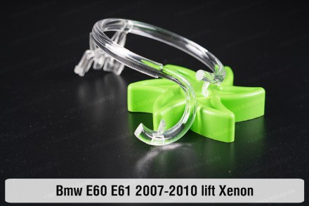 Кольцо световод фары BMW 5 E60 E61 Xenon (2007-2010) рестайлинг большое внешнее . . фото 3