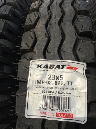 Продам НОВЫЕ шины на погрузчики и спецтехнику:
23х5 IMP-08 Kabat (113 A5 PR6) (. . фото 3