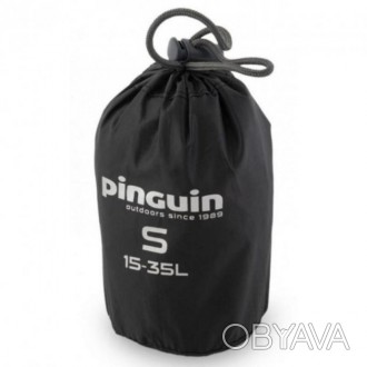 Універсальний дощовик Pinguin Raincover 2020 Black 15-35 L для рюкзака місткістю. . фото 1