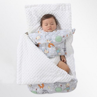  Конверт-ковдра Lovely Baby Lesko J21 захистить вашого малюка від холоду і подар. . фото 6