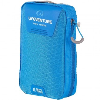 Lifeventure Soft Fibre Advance - практичний универсальний рушник із приємного на. . фото 3