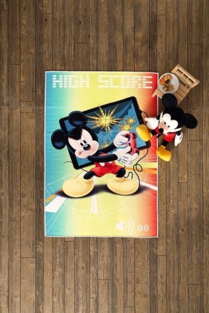 Ліцензійний килимок у дитячу TAC Disney Mickey High.
Розмір килимка – 80*140 см,. . фото 2