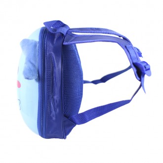 Дитячий рюкзак з твердим корпусом Cute Animals Lesko 2291 Слоник Синій. . фото 3