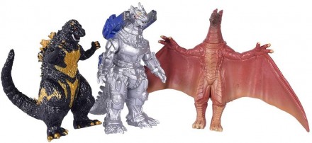Набір фігурок Годзілла+Кінг конг 10 шт пластикові фігурки Godzill&King Kong Висо. . фото 8
