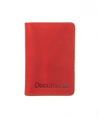 Подарунковий набір DNK Leather : Портмоне + обкладинка на права або ID паспорт.
. . фото 3
