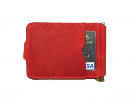 Подарунковий набір DNK Leather : затискач + обкладинка на права, ID паспорт + кл. . фото 5