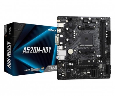 Материнська плата ASRock A520M-HDV Socket AM4. Харьков. фото 1 Материнська плата ASRock A520M-HDV Socket AM4. Харьков. фото 1