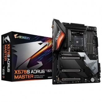 Материнська плата Gigabyte X570S Aorus Master Socket AM4. Харьков. фото 1 Материнська плата Gigabyte X570S Aorus Master Socket AM4. Харьков. фото 1