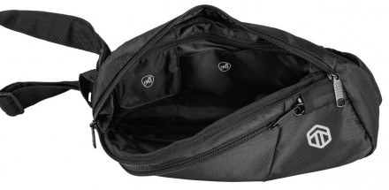 Безопасная мужская сумка, антивор для ношения на груди, на поясе, бананка Topmov. . фото 6