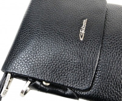 Небольшая мужская кожаная наплечная сумка Giorgio Ferretti B8766-9 черная
Описан. . фото 9