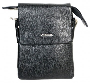 Небольшая мужская кожаная наплечная сумка Giorgio Ferretti B8766-9 черная
Описан. . фото 3