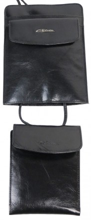 Комплект из мужской сумки и портмоне два в одном из натуральной кожи Giorgio Fer. . фото 3