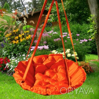 Підвісне крісло-качель стане прикрасою вашого саду або веранди! Його можна викор. . фото 1