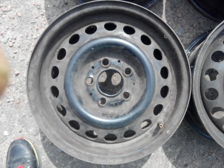 Диски штампованные колесные на Mercedes 6Jx15H2 комплект 4 шт. (ET31 - 2 шт., ET. . фото 7