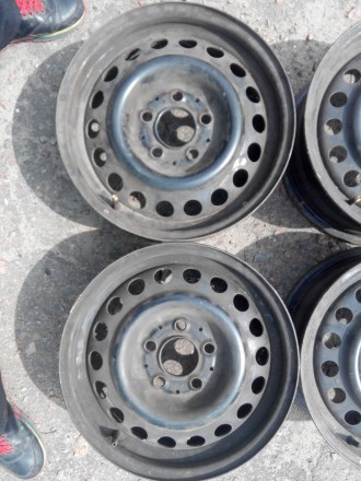 Диски штампованные колесные на Mercedes 6Jx15H2 комплект 4 шт. (ET31 - 2 шт., ET. . фото 6