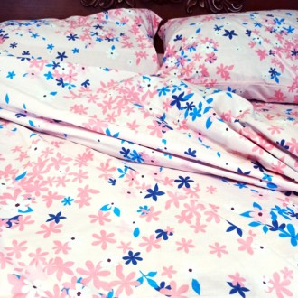 Изысканный двуспальный комплект постельного белья из бязи придаст приятный акцен. . фото 6