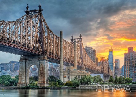 Пазлы CherryPazzi 1000 "Мост Куинсборо в Нью-Йорке" 50 х 70 см 30141 
 
Отправка. . фото 1