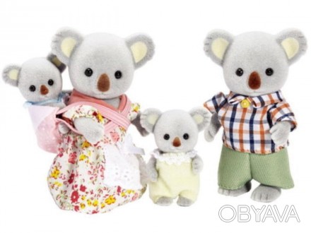 
НОВЫЙ Набор Sylvanian Families Calico Critters Семья коал 
Оригинал. фирма EPOC. . фото 1