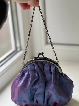 Женская шикарная вечерняя сумочка клатч (бренд №7).
Имеет 1 отдел.
Размер (Д х. . фото 6