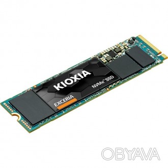 Накопичувач SSD 500GB Kioxia Exceria M.2 2280 PCIe 3.0 x4 TLC 
 
Отправка данног. . фото 1
