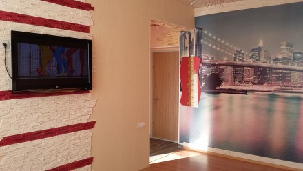 Сдам  свою 1-но комнатную квартиру   в новом ЖК «Альтаир», 13/23 этаж (Люстдорфс. Киевский. фото 2