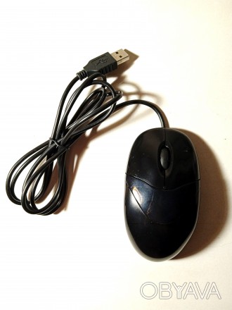 Провідна комп'ютерна миша Logitech N231 Black. . фото 1
