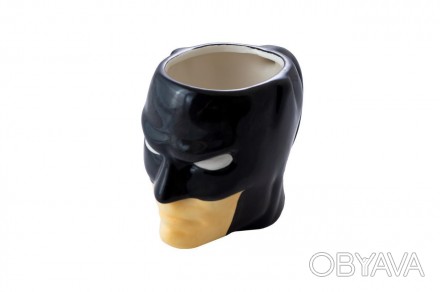 
Такая оригинальная чашка в виде головы Batman из полюбившихся многим фильмом от. . фото 1