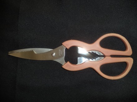 Ножницы универсальные, очень острые, изготовлены из высокопрочной нержавеющей ст. . фото 2