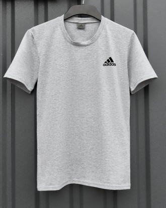 
-Размер : S M L XL XXL-Классическая однотонная футболка на каждый день с фирмен. . фото 2