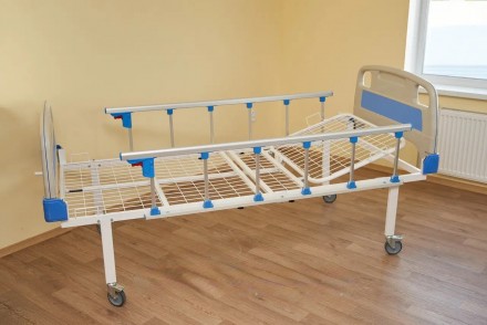Кровать медицинская функциональная АТОН КФ-2-МП
с пластиковыми перилами, телеско. . фото 3