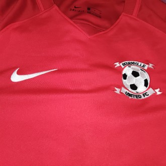 Футболка Nike FC Bournvile United, длинный рукав, размер-S, длина-68см, под мышк. . фото 5