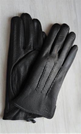 
 
 Мужские кожаные перчатки.
Материал верха: натуральная кожа;
Материал подклад. . фото 3