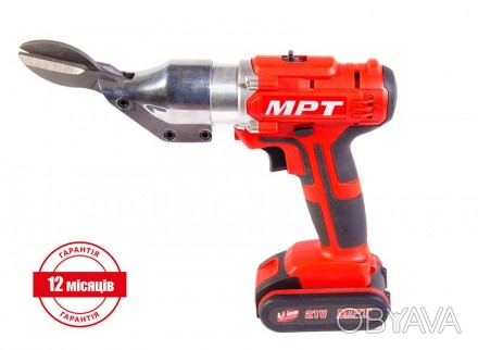 Беспроводные аккумуляторные ножницы MPT MCS2150.A1 для резки по металлу.
 Модель. . фото 1