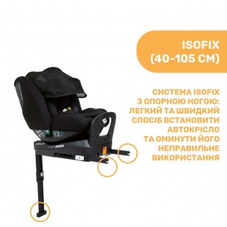 Автокрісло Chicco Seat3Fit i-Size Air, група 0+/1/2 Автокрісло Chicco Seat3Fit i. . фото 8