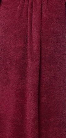  Мужской длинный банный махровый халат, бордовый очень большого размера 66, Гули. . фото 5