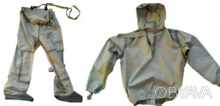 Костюм Л1 химоводостойкий складского хранения состоит из куртки с капюшоном и по. . фото 1