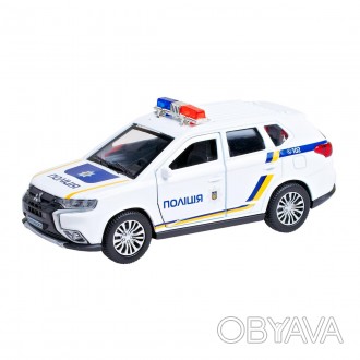 Инерционная машинка MITSUBISHI OUTLANDER POLICE - это прекрасная игрушка для юны. . фото 1