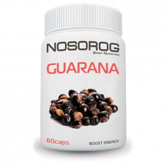 NOSOROG Guarana 60 caps натуральный источник энергии!
Гуарана - это натуральная . . фото 2