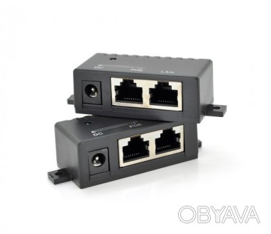 Описание POE инжектор Ritar IEEE 802.3af PoE с портом Ethernet 10/100/1000 Мбит/. . фото 1