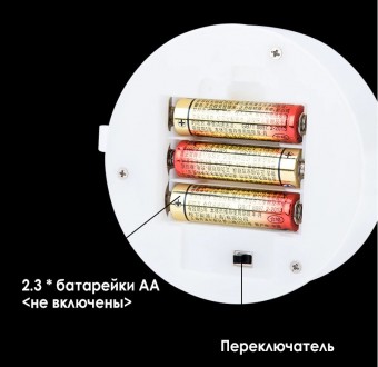 Характеристика
Материал: гибкий LED
Питание : 2 варината - от USB или от 3 батар. . фото 9