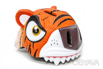 Шлем велосипедный CIGNA "Оранжевый тигр" детский 49-55см
Стильные детские шлемы . . фото 1