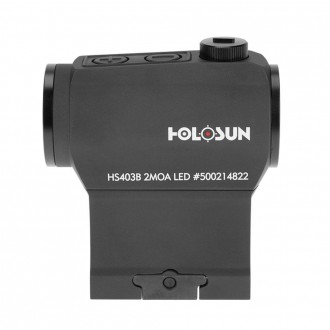 Колиматорный прицел HOLOSUN HS403B
Holosun HS403B — это базовая версия 20 мм кол. . фото 5